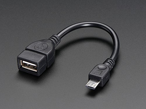 Adafruit USB OTG (On-The-Go) Adapterkabel - MicroB (m) / A (w) von Adafruit