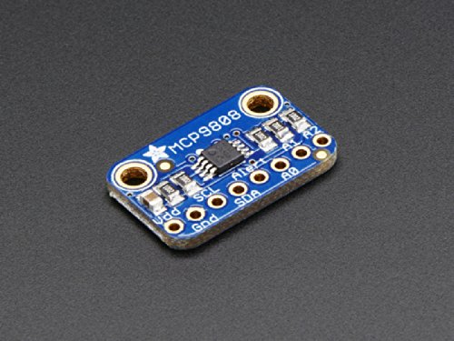 Adafruit MCP9808 Breakout Board, präziser I2C Temperatursensor 1782 von Adafruit
