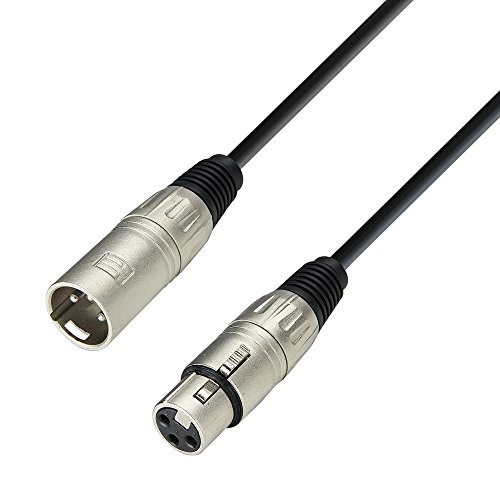 Adam Hall Cables 3 STAR MMF 0050 Mikrofonkabel XLR Female auf XLR Male | 0,5 m von Adam Hall