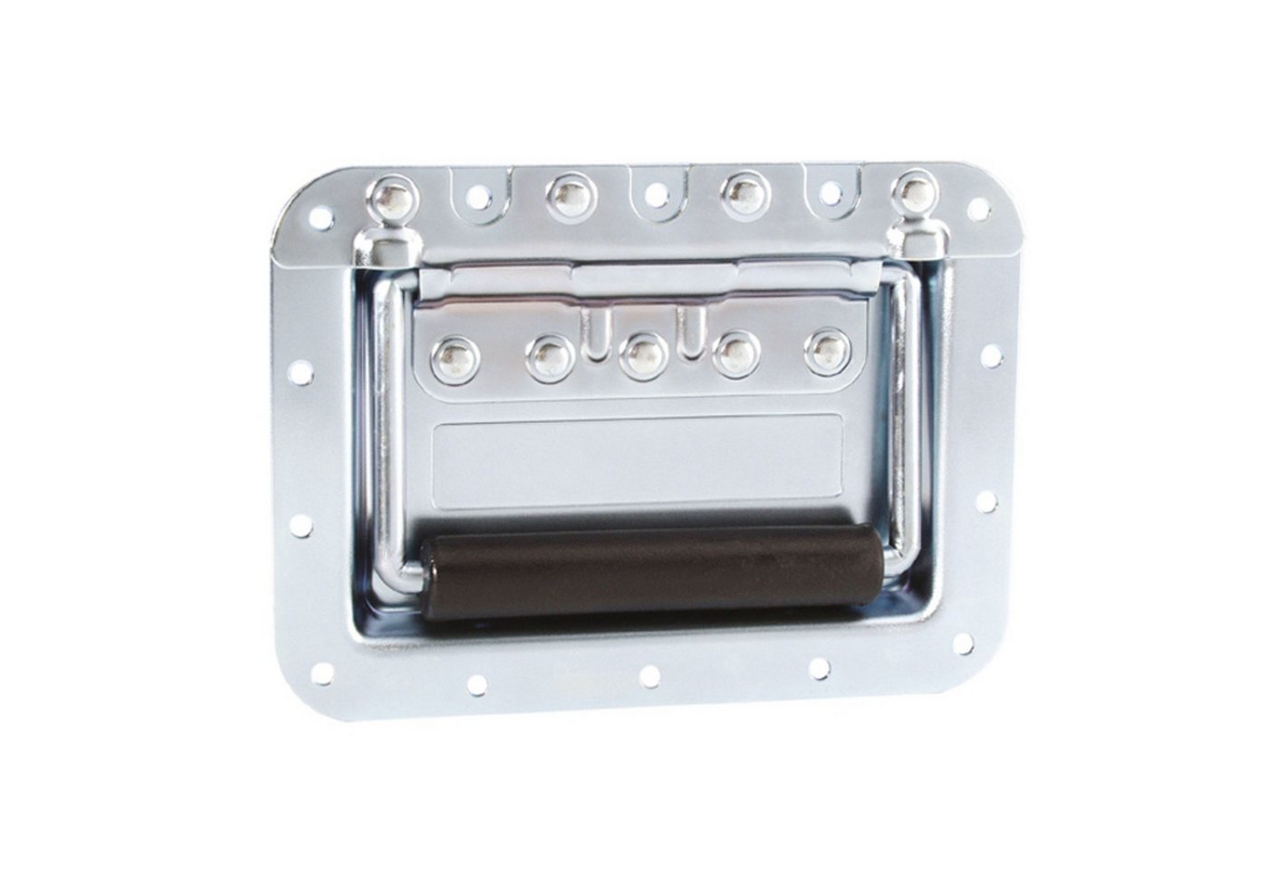 Adam Hall Griff (Fittings, Griffe), 34085 Klappgriff groß gefedert in Einbauschale - Griff von Adam Hall