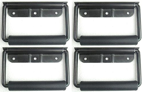 Adam Hall Hardware 3443BLK M4 AH - 4er Set Klappgriff gefedert schwarz Adam Hall Hardware 3443BLK M4 AH - 4er Set Klappgriff gefedert schwarz von Adam Hall