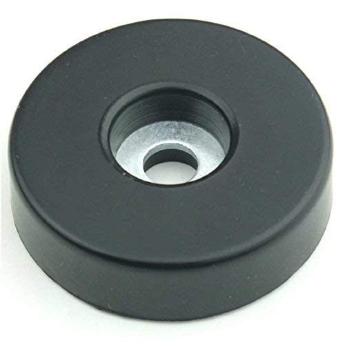 Adam Hall Hardware 4906 M100 AH - 100er Set Gummifuß 38 x 10 mm schwarz im Beutel von Adam Hall