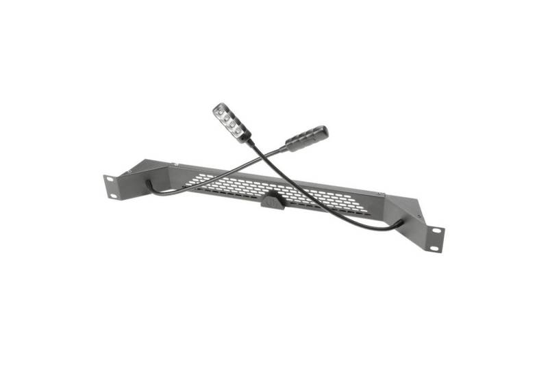 Adam Hall Klemmleuchte, 87463 ULTRA 19" LED Light 1 HE, COB LED RACK LIGHT - von Adam Hall