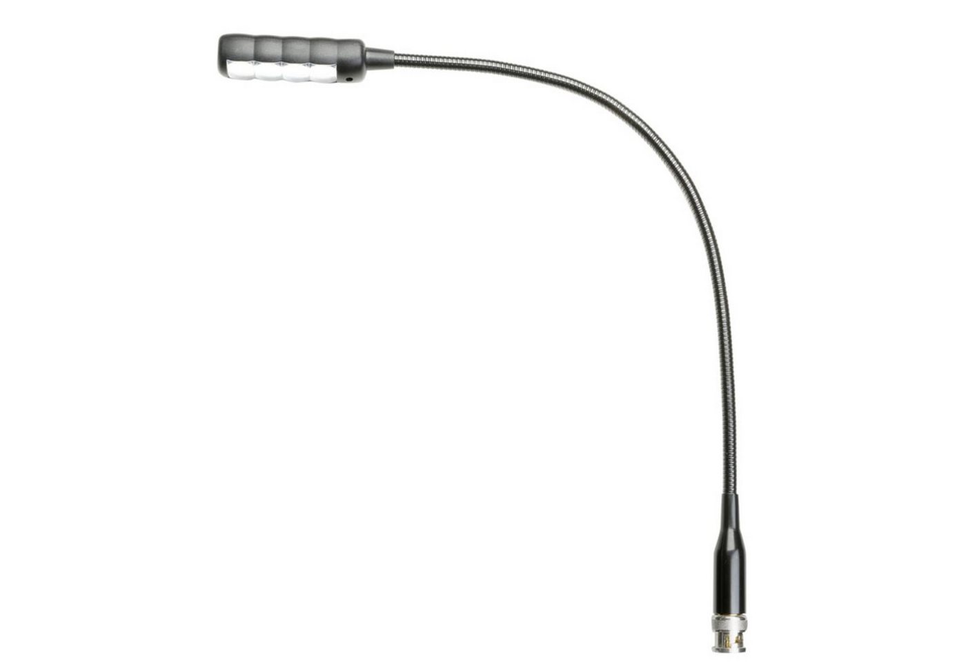Adam Hall Klemmleuchte, SLED 1 ULTRA BNC mit 4 COB LED Schwanenhalsleuchte - Adam Hall Klemmleuchte, SLED 1 ULTRA BNC mit 4 COB LED Schwanenhalsleuchte - von Adam Hall