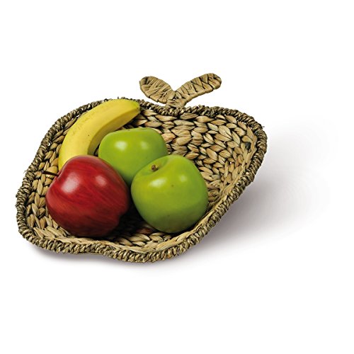 Adam Schmidt Schalenkorb apfelförmig, braun, T 26cm x B 25cm x H 6cm Adam Schmidt Schalenkorb apfelförmig, braun, T 26cm x B 25cm x H 6cm von Adam Schmidt