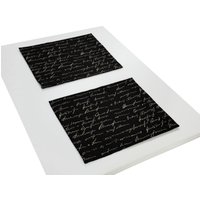 Adam Platzset "Scribble", (2 St.), aus Bio-Baumwolle,Made in Germany von Adam