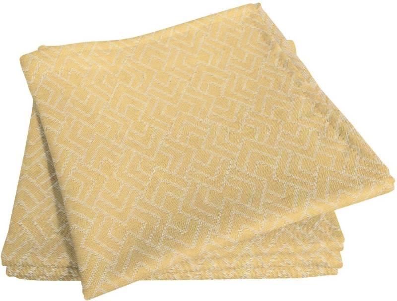 Adam Stoffserviette Graphic Ventus Light, (4 St) von Adam