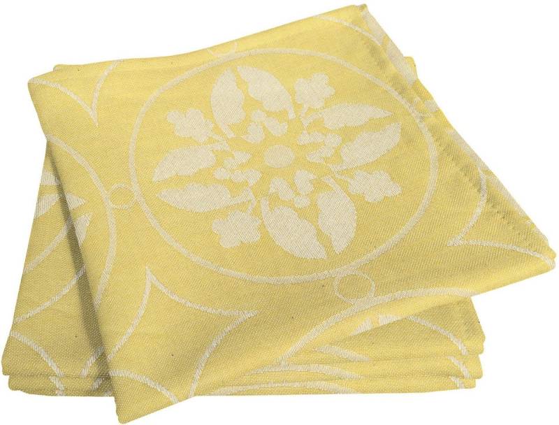 Adam Stoffserviette Romantic Puligny Light, (4 St) von Adam