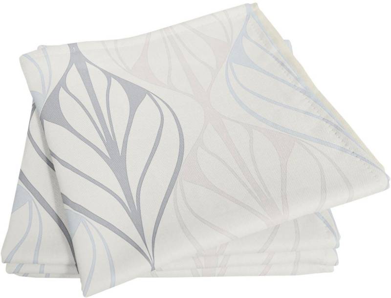 Adam Stoffserviette Wave, aus Bio-Baumwolle,Made in Germany von Adam