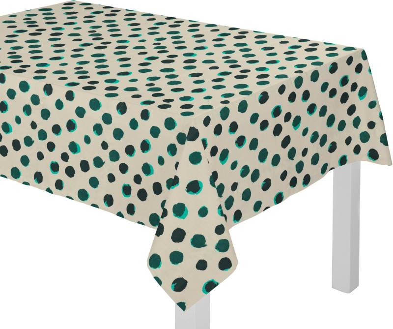 Adam Tischdecke Dots (1-tlg), aus Bio-Baumwolle,Made in Germany von Adam