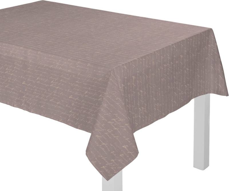 Adam Tischdecke Scribble (1-tlg), aus Bio-Baumwolle,Made in Germany von Adam
