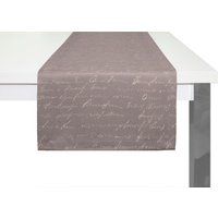 Adam Tischläufer "Scribble", aus Bio-Baumwolle,Made in Germany von Adam