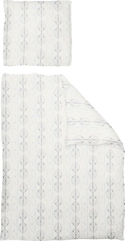 Adam Bettwäsche Leinenbettwäsche Wave, Jacquard, 2 teilig, aus 73% Leinen & 27% Bio-Baumwolle, 2 teilig - Leinenbettwäsche Adam Bettwäsche Leinenbettwäsche Wave, Jacquard, 2 teilig, aus 73% Leinen & 27% Bio-Baumwolle, 2 teilig - Leinenbettwäsche von Adam