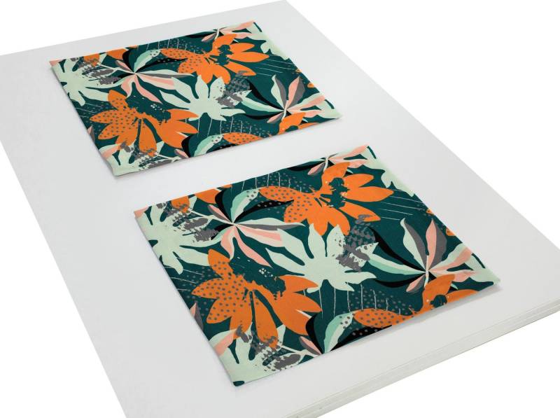 Adam Platzset Jungle, (2-St), GOTS organic,zertifiziert durch CERES 0242Made in Germany von Adam