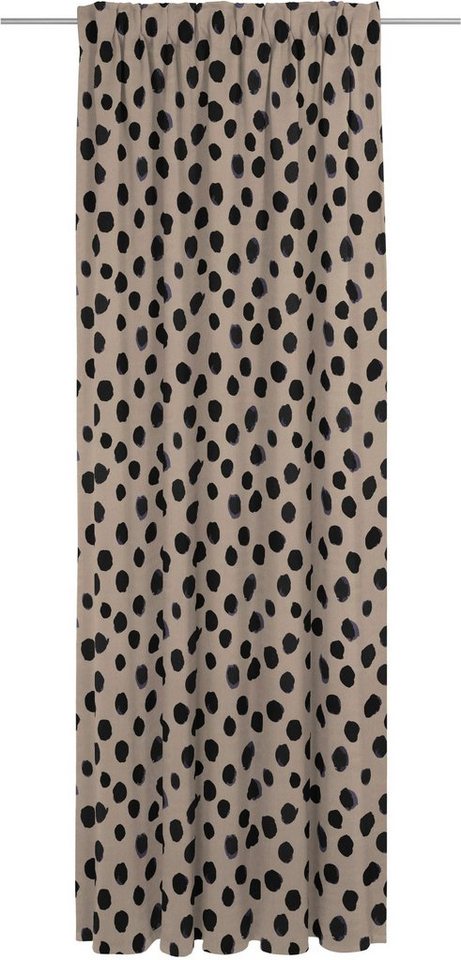 Adam Vorhang Dots, Multifunktionsband (1 St), blickdicht, Jacquard von Adam
