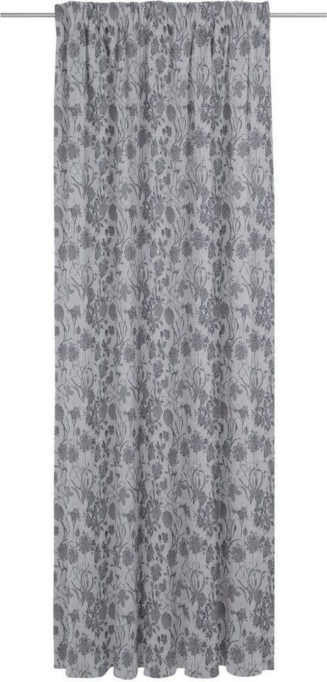 Vorhang Flower Cuvée, Adam, Multifunktionsband (1 St), blickdicht, Jacquard, nachhaltig aus Bio-Baumwolle von Adam