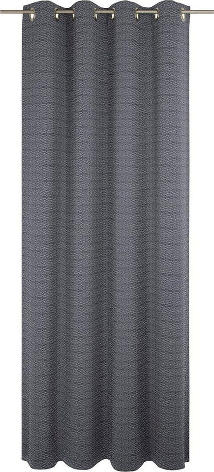 Vorhang Graphic Ventus Light, Adam, Ösen (1 St), blickdicht, Jacquard von Adam