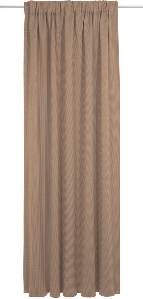 Vorhang Uni Collection, Adam, Multifunktionsband (1 St), blickdicht, Jacquard, nachhaltig aus Bio-Baumwolle von Adam