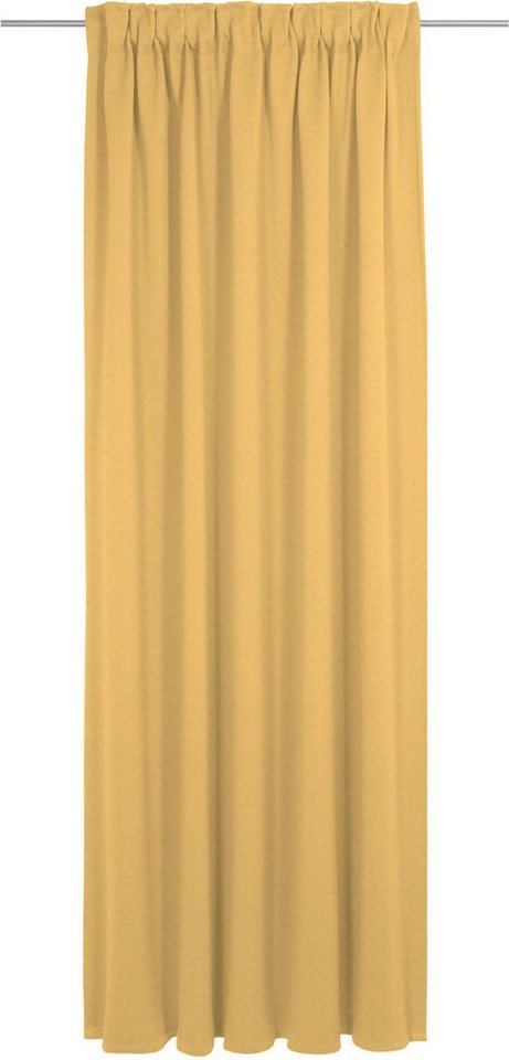 Vorhang Uni Collection, Adam, Multifunktionsband (1 St), blickdicht, Jacquard, nachhaltig aus Bio-Baumwolle von Adam