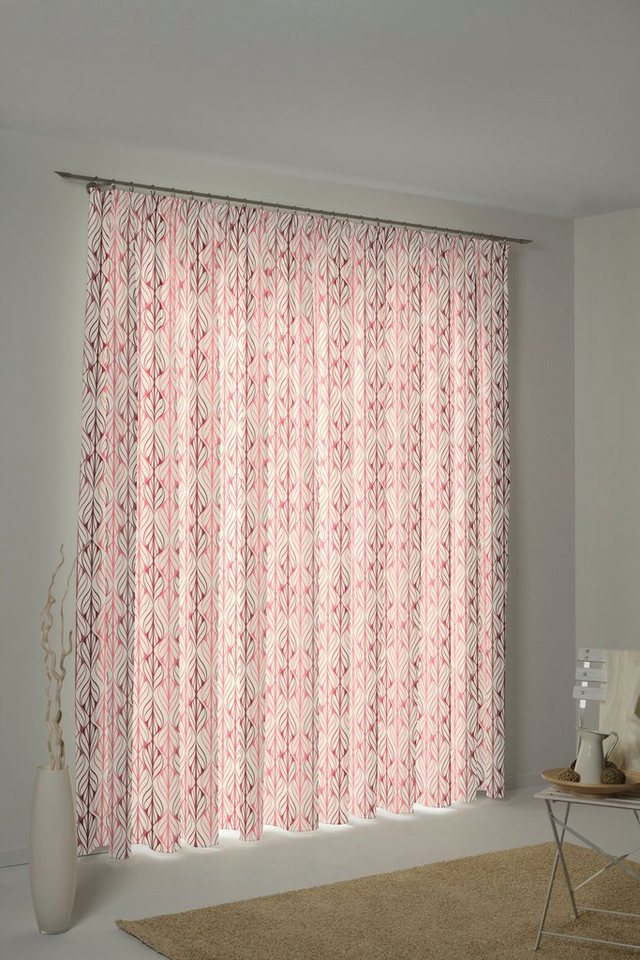 Vorhang Wave, Adam, Kräuselband (1 St), blickdicht, Jacquard, nachhaltig aus Bio-Baumwolle von Adam