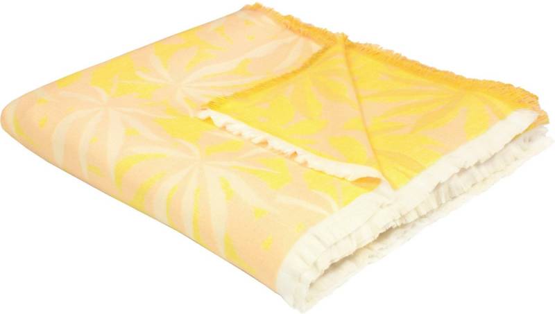 Wohndecke Jungle, Adam, GOTS zertifiziert - aus Bio-Baumwolle, Kuscheldecke von Adam