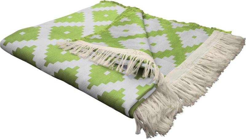 Wohndecke Maroccan Shiraz, Adam, mit aufregendem Muster, Kuscheldecke von Adam
