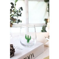 Handgemachte Trinkgläser Mit Kaktus, Kaktus Barware, Kaktustasse, Kaktusbecher, Glaswaren, Trinkgeschirr, Cocktailparty, Tischdekor, Wasserglas Handgemachte Trinkgläser Mit Kaktus, Kaktus Barware, Kaktustasse, Kaktusbecher, Glaswaren, Trinkgeschirr, Cocktailparty, Tischdekor, Wasserglas von Adamodart