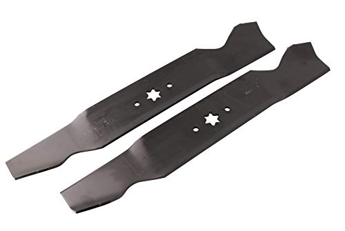 2 x Messer für Rasentraktor MTD 538 mm von Adamot
