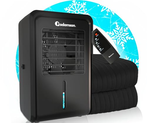 Adamson B10 kühlende Matratzenauflage – Twin 190x100 cm – 100% Baumwolle – Kühlmatte Bett für ruhigen, erholsamen Schlaf – Ideal für heiße Schläfer – Energiesparendes Design Adamson B10 kühlende Matratzenauflage – Twin 190x100 cm – 100% Baumwolle – Kühlmatte Bett für ruhigen, erholsamen Schlaf – Ideal für heiße Schläfer – Energiesparendes Design von Adamson