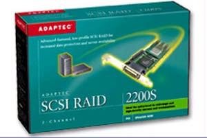 Adaptec ASR SCSI RAID 2200S Kit Controller von Adaptec