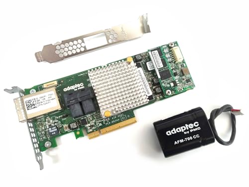 Adaptec Controller Card 2277000-R RAID 8885 Series 8 12Gb/s PCI-Express SAS/SATA Adapter, Brown Box von Adaptec
