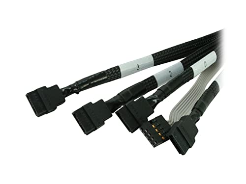 Adaptec Kabel/I-mSASx4 SATAx1 0.5m von Adaptec