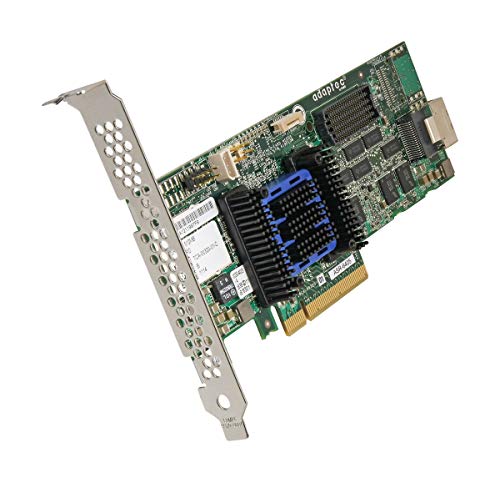 Adaptec RAID 6405 512 MB SATA3 SAS 2.0 PCIe Controller Karte – Low Profile von Adaptec