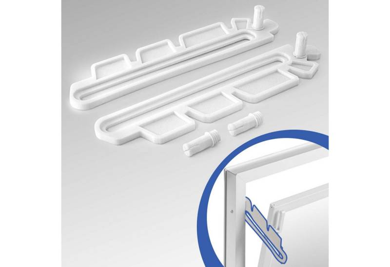Adapter Universe Kellerfenster Kippschere Ersatzteil Set Weiß Kellerfenster passend für MEA 41 A 288 von Adapter Universe