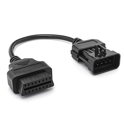 OBD 2 Diagnose Adapter Kabel Auto Stecker OBDII 10 Pin Tech 2 II 16 Pin Kompatibel Mit Opel OBD 2 Diagnose Adapter Kabel Auto Stecker OBDII 10 Pin Tech 2 II 16 Pin Kompatibel Mit Opel von Adapter Universe