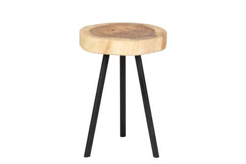 Adda Home Beistelltisch, Holz, Natur, 40X40X60 cm von Adda Home