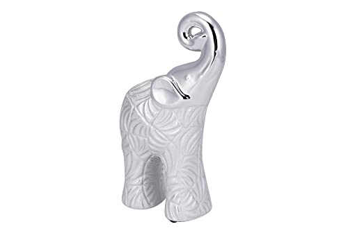 Adda Home Figur Elefant, Keramik, 13X7X25 cm von Adda Home