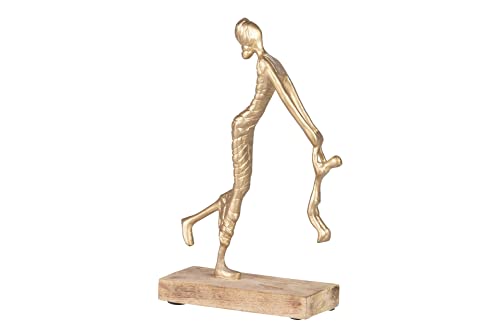 Adda Home Figur Mutter, Holzwerkstoff, 19X8X33 cm von Adda Home