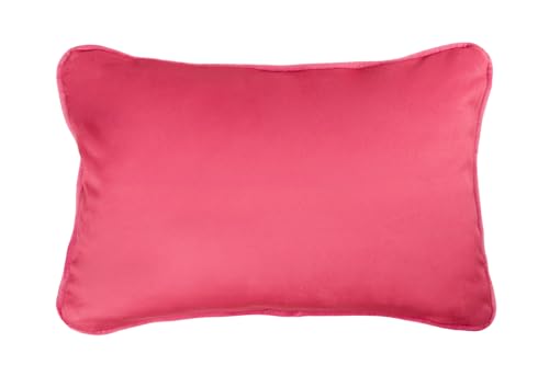 Adda Home Kissen Samt, Rosa, 45 x 30 cm von Adda Home