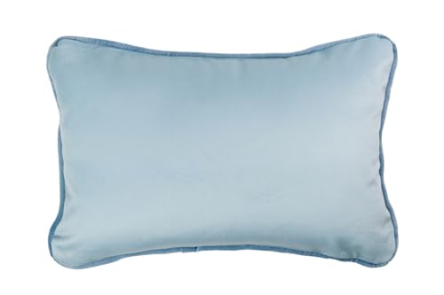 Adda Home Samtkissen, Blau, 45 x 30 cm von Adda Home