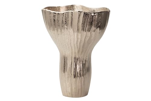 Adda Home Vase, Aluminium, 31 x 23 x 38 cm von Adda Home