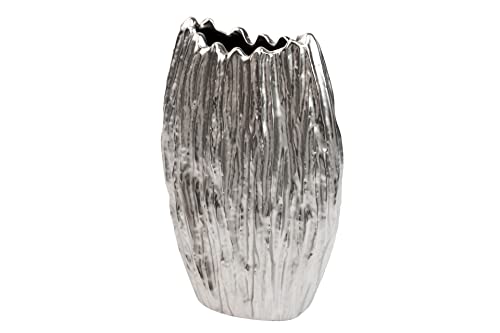 Adda Home Vase, Keramik, 18 x 10 x 26 cm von Adda Home