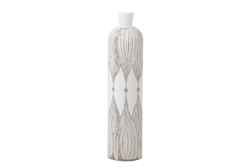 Adda Home Vase, Polyresin, 15 x 15 x 60 cm von Adda Home