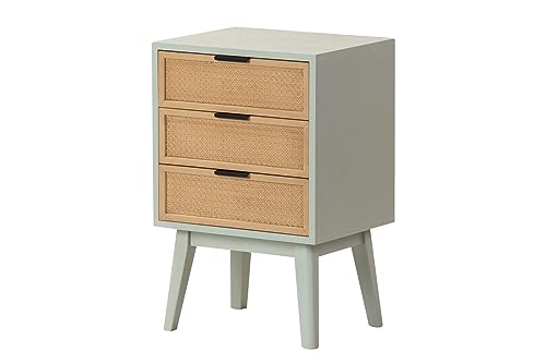 Adda Home tischtisch, Kiefernholz/MDF, Sperrholz, Braun/grau, 40X32X61 cm von Adda Home