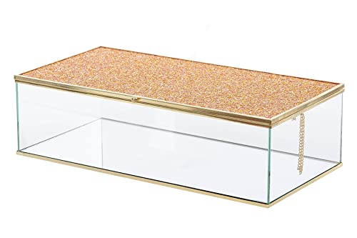 Glasbox, 30 x 16 x 9 cm von Adda Home