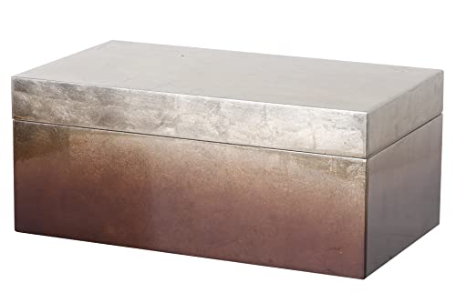 Holzbox GR. lackiert, Braun, 35 x 20 x 15 cm von Adda Home
