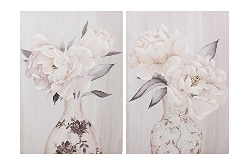 Set mit 2 Blumenvasen, 50 x 3 x 70 cm von Adda Home