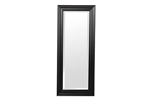 Spiegel PS Schwarz 40 x 120 EXT. 49 x 4 x 129 cm von Adda Home