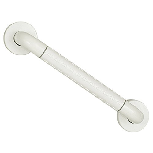 Haltegriff,Addfun®304 Edelstahl Bad Badewanne Geländer Dusche Handgriff Sicherer Rutschfester Griff Haltegriff für Älter und Kinder(Weiß,40cm) von Addfun
