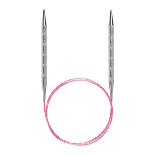 Addi - Addi Unicorn Metall (100cm, 3.75mm) Kreisförmig Stricken Nadel - 1 Stück von Addi